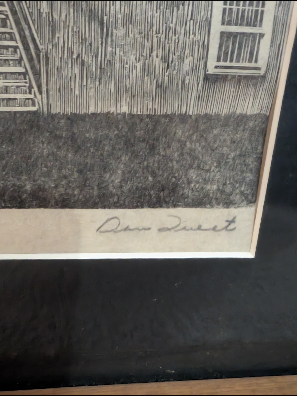 "Barrelhouse" by Dan Quest Limited Edition Woodcut Print with Oak Wood Frame - Picture 2 of 6